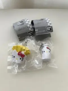 ハローキティアメリカンデザインめじるしアクセサリー【新品未開封】ポテトとミルク