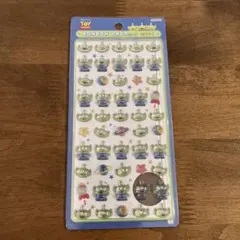 トイ・ストーリー ボンボンドロップ　ミニシール　リトルグリーメン　サンスター文具