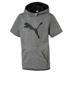 Puma PUMA プーマ 半袖パーカー グレー キッズ 子供服
