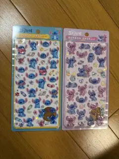 ボンボンドロップシール スティッチ 2種