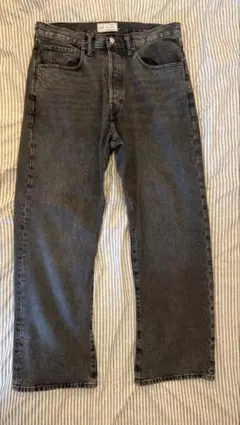 GAP 90s Looseダークグレー ストレートレッグデニム 31/32