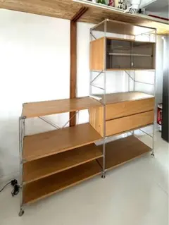 シェルフ ストレージユニット ESU420 イームズ Eames ラック 家具 デザイナーズ マルチカラー ストレージユニット ESU420 イームズ マルチ 木製ラック・ウッドラック