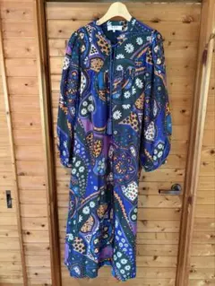 25AW/showerparty/リバティプリント シャツワンピース/日本製 24AW/Shower Party/リバティプリント シャツワンピース 日本製 - メルカリ