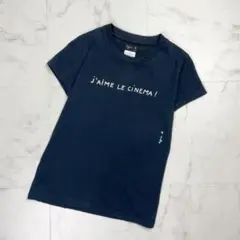 アニエスベー プリントTシャツ コットン 黒 サイズ1*PD1565のサムネイル