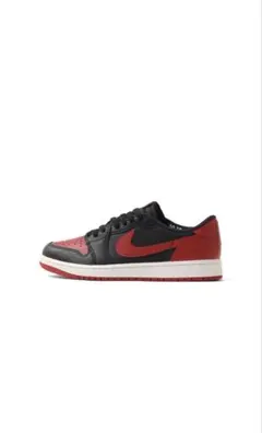 黒タグ付きNike AirJordan1 Retro Low OG Banned