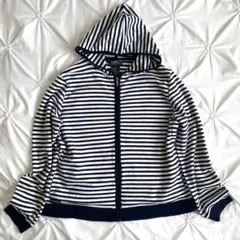 LAUREN RALPH LAUREN ストライプパーカー