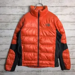 THE NORTH FACE 800FIL ダウン サミット L オレンジ 古着