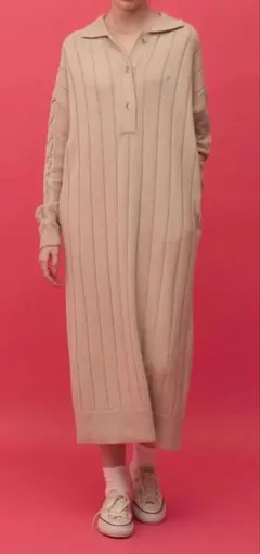 ポロニットワンピース