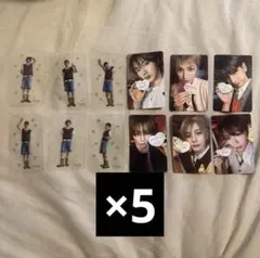 BOYNEXTDOOR BOYLIFE ソロ盤 封入 トレカ コンプ 5セット