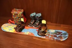 IGNIOスノーボード3点セット 子供用　130cm