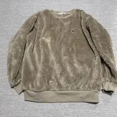 U.S. POLO ASSN. ボア　起毛　トレーナー Mサイズ ベージュ