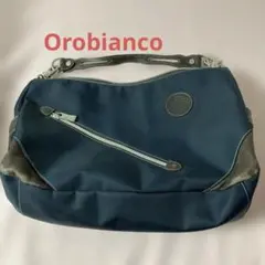 オロビアンコ ワンショルダーバッグ ハンドバッグ　ネイビー