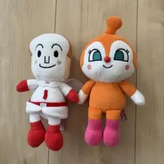 しょくぱんまんドキンちゃんぬいぐるみ 2体セット