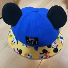 ミッキー　ファンキャップ　バースデイ　キッズ　帽子