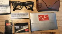 Ray-Ban レイバン　ウェイファーラー　ブラックフレーム サングラス