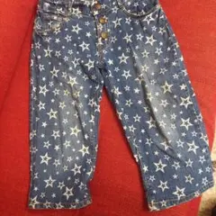 星柄デニムハーフパンツ　160㎝　男の子