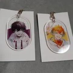 にじネイル アクリルキーホルダー