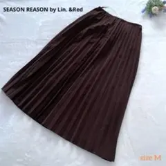 【SEASON REASON by Lin. &Red】ロングプリーツスカート