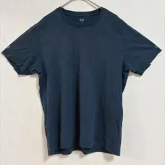 お得⭕️UNIQLO【S】スーピマコットン クルーネック 半袖Tシャツ 黒