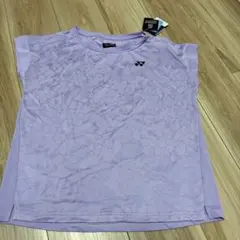 新品未使用 ヨネックス YONEX レディース ゲームシャツ パープル Lサイズ