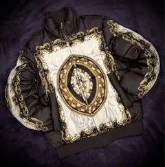 ZARA MAN ダウンジャケット 黒金装飾