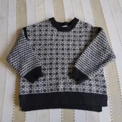 SALE！Global work 幾何学模様 ニットセーター