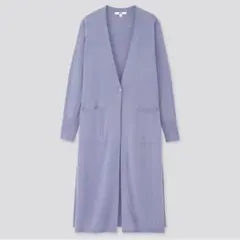 UNIQLO UVカットスリットロングカーディガン