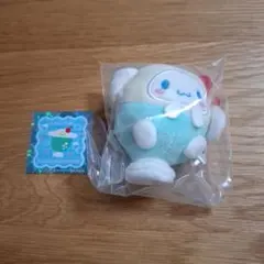 にっこりーノ サンリオ ぬいぐるみマスコット 　シナモロール×クリームソーダ