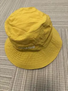 モンベル キッズ バケットハット　イエロー