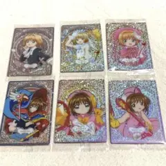 カードキャプターさくら ウエハース メタリックプラカード 6枚セット