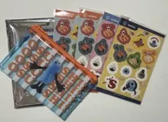 スシロー × パペットスンスン クリアポーチ＆シール ③