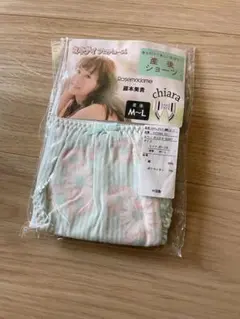 ミキティプロデュース　ローズマダム M-L 水色ピンク産後ショーツ