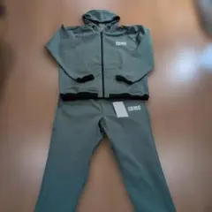 【SBMG】ドリブンスウェット　セットアップ　ジョガーパンツ　LL　グリーン