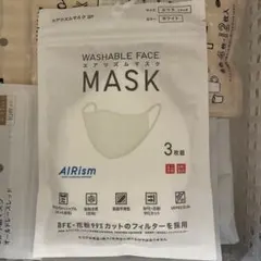 AIRism マスク ホワイト 3枚入り ふつうサイズ L