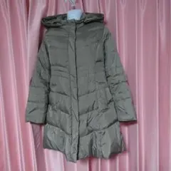 フード付き ダウンコート 11