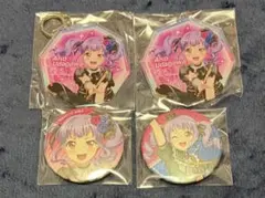 Roselia 宇田川あこ 缶バッジ アクリルキーホルダー セット