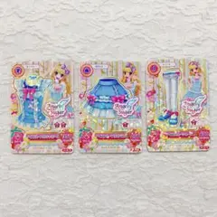 アイカツカード アイカツ 星宮いちご アイスブルーフリルコーデ セット