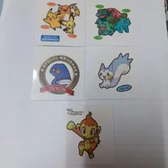 ポケモンパン　デコキャラシール