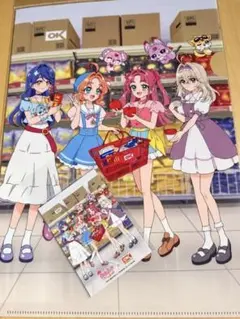 映画 名探偵プリキュア × オーケー クリアファイルとステッカーのセット