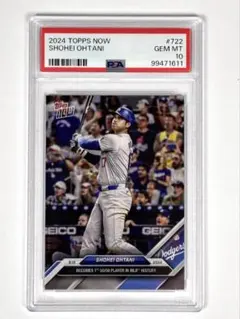 2026年最新】2024 topps now 大谷翔平 psa 10の人気アイテム - メルカリ