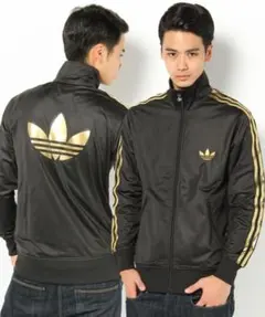 adidas Originals トラックジャケット　黒金 ¥14,300極美品のサムネイル