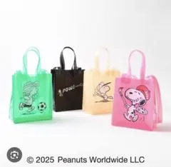 【新品未使用品】2025 銀座三越限定 スヌーピー トートバッグ ブラック