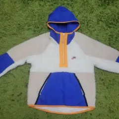 ナイキ ボアジャケット プルオーバー パーカー フリース レトロ