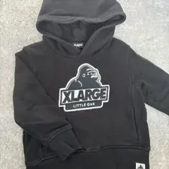 XLARGE キッズ　ブラックパーカー