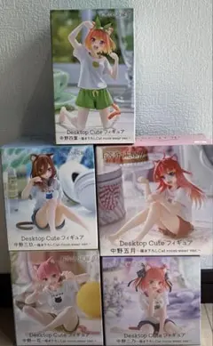 【限定価格】五等分の花嫁∬ Desktop Cute フィギュア 5種セット