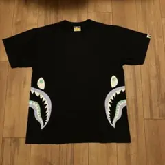 A BATHING APE シャークTシャツ L シャークプリント Tシャツ