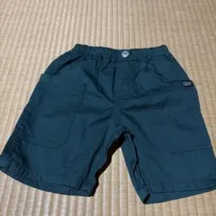 男の子ハーフパンツ　深緑　110