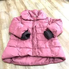 petit main 中綿コート 120cm ピンク