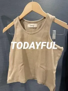 【美品】TODAYFUL American sleeve tank topのサムネイル