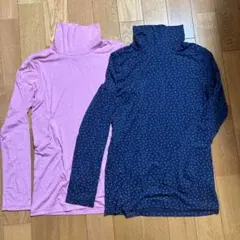 UNIQLO ヒートテック タートルネック 2枚セット 150